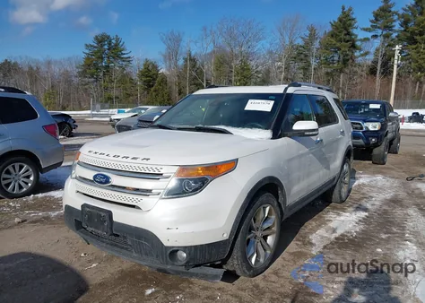 2014 Ford Explorer Limited z USA, uszkodzony, nr VIN 1FM5K8F8XEGA46800